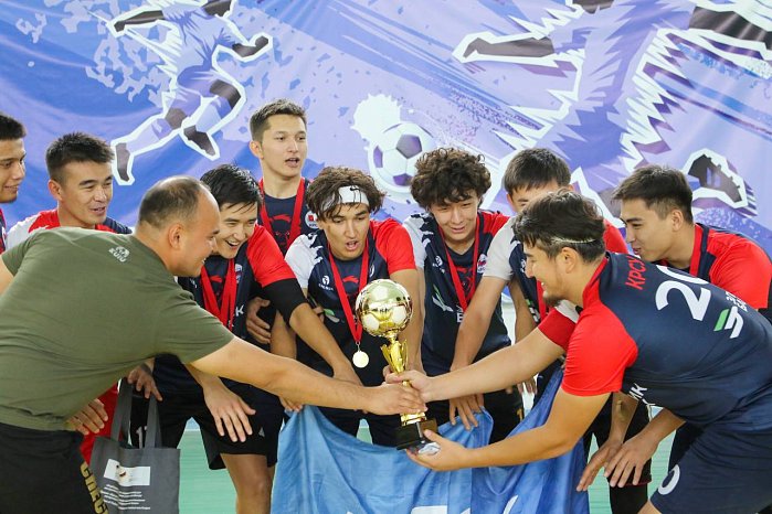 Студенты КРСУ стали двухкратными чемпионами по футзалу!