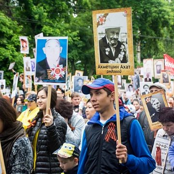 Immortal Regiment KRSU. Soldier's Glory (Akhat Akhmetshin)
