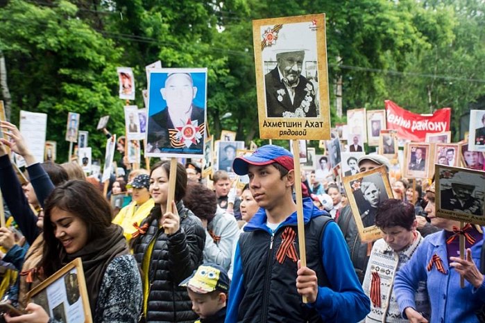 Immortal Regiment KRSU. Soldier's Glory (Akhat Akhmetshin)