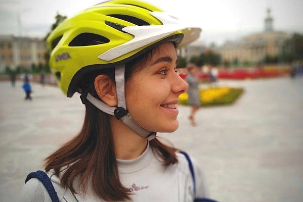 KRSU students in the ranks of volunteer cyclists