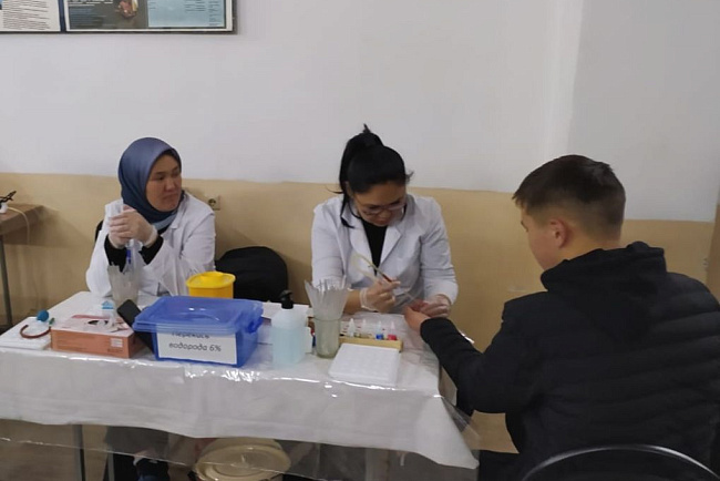 КРСУ участвует в Дне донора