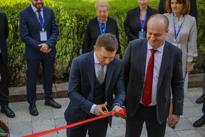 В КРСУ открыли Международный институт дополнительного профобразования. Видео