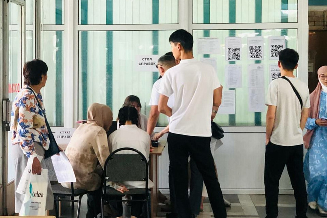 В КРСУ успешно завершилась приемная кампания