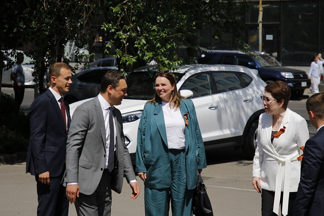 KRSU discussed the prospects for the development of the university within the framework of Kyrgyz-Russian cooperation