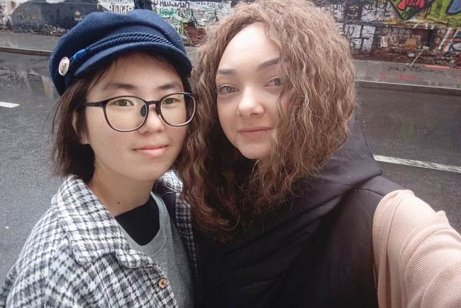 Студентки-филологи КРСУ приняли участие в Международном конкурсе ораторского мастерства и выразительного чтения в РУДН