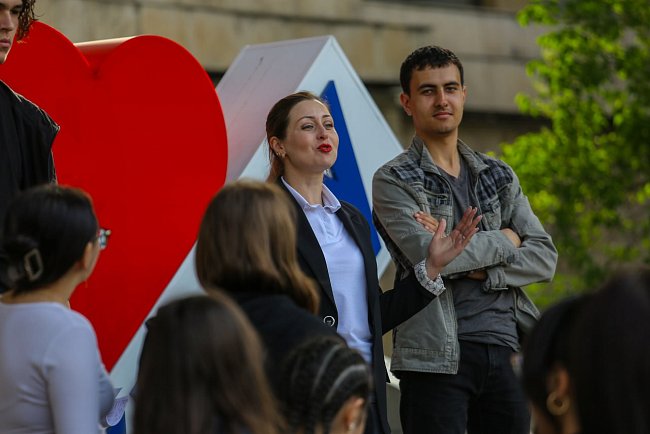 An organizational meeting of the participants of the Victory Waltz took place at KRSU