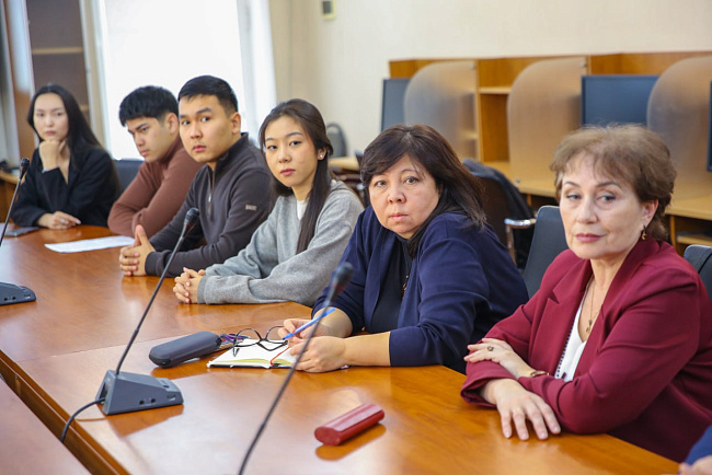 Студенты КРСУ провели маркетинговое исследование базы отдыха "Жаштык" на Иссык-Куле