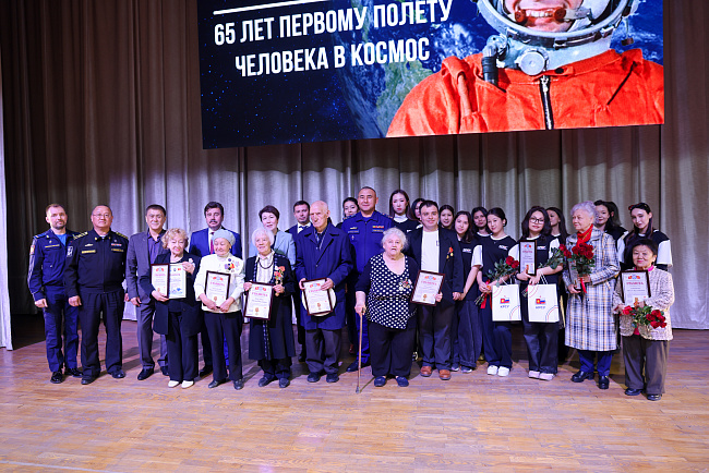 Космос ближе: в КРСУ состоялась встреча с космонавтом Салижаном Шариповым