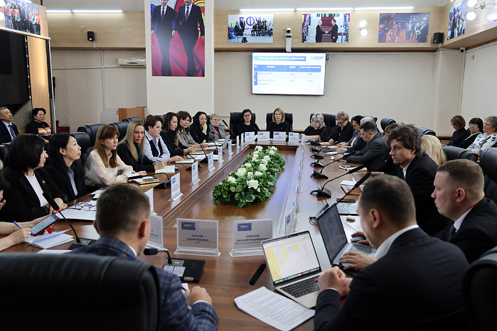 В КРСУ прошло традиционное деканское совещание под председательством ректора Сергея Волкова