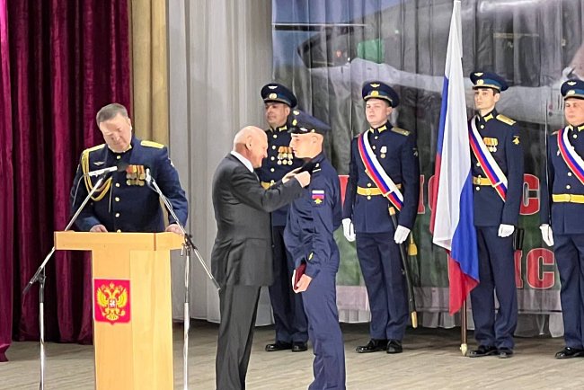 20 years of the airbase «Kant»: the KRSU delegation congratulated the military personnel