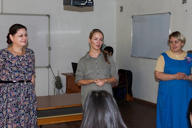 Philology students KRSU took part in a master class from Samara teachers