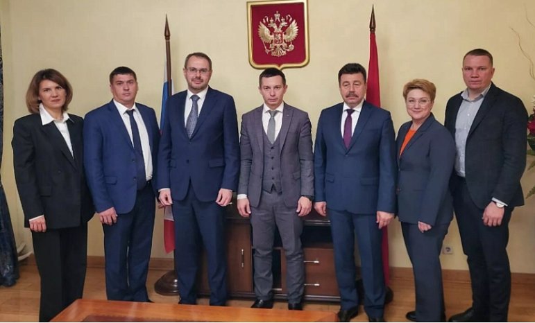 Acting of the rector of KRSU met with the Deputy Minister of Higher Education and the Ambassador of Russia
