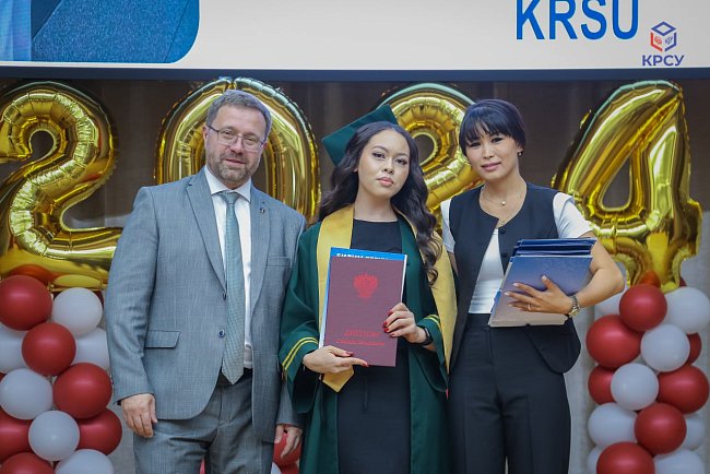 Ceremonial graduation of the Faculty of Humanities KRSU: "Goodbye, not goodbye."