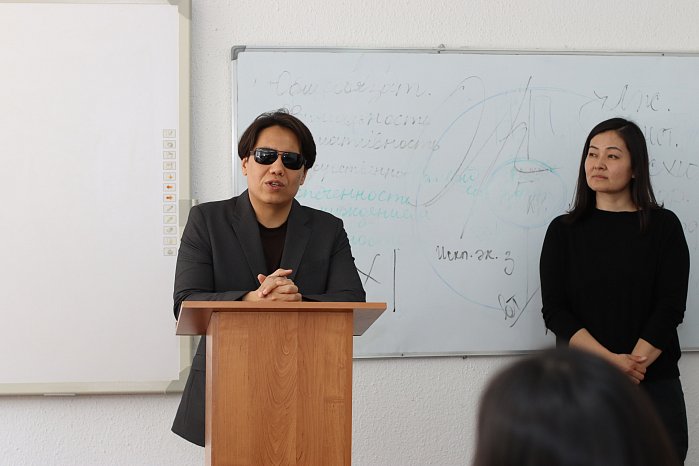 Dastan Bekeshev gave a lecture to students of the Faculty of Law of KRSU