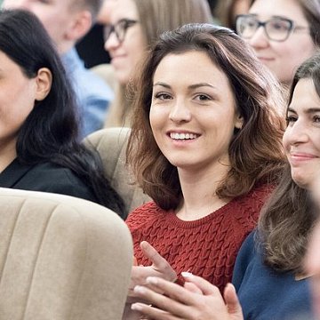 Russian universities present their programs at an exhibition in Bishkek