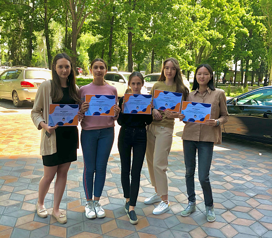 Победителями Олимпиады стали студенты группы ГП-2-18 кафедры психологии КРСУ