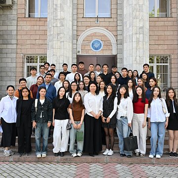 Students of the Faculty of Law of KRSU visited the Central Election Commission of the Kyrgyz Republic