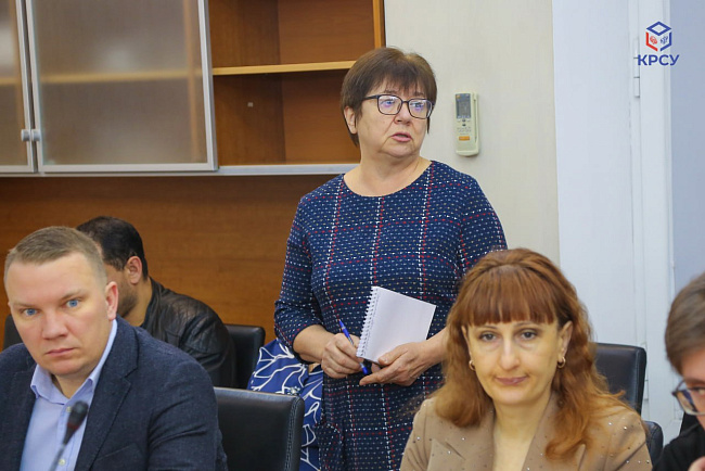 В КРСУ прошло очередное рабочее совещание под руководством и.о. ректора Сергея Волкова