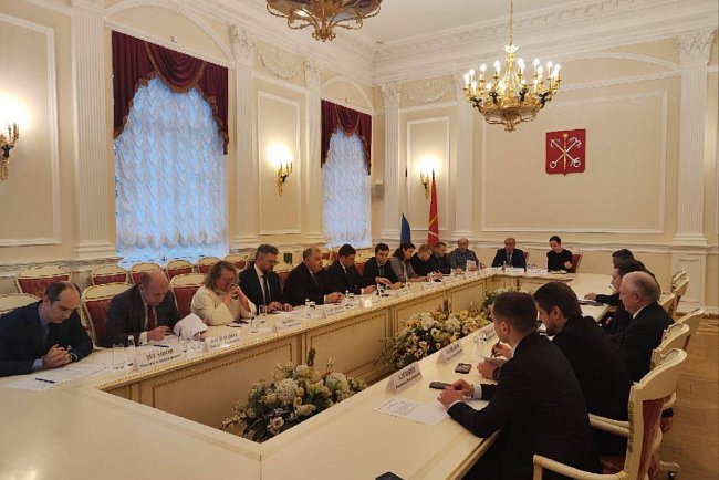 A delegation of KRSU led by acting rector Sergei Volkov visited St. Petersburg