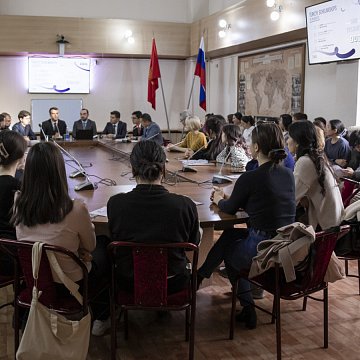 Students, undergraduates and graduate students of KRSU were told about the State Program «Turkey Scholarships»
