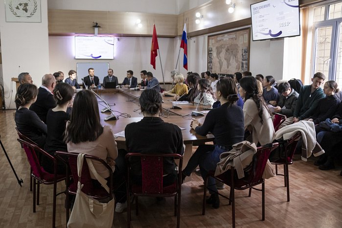 Students, undergraduates and graduate students of KRSU were told about the State Program «Turkey Scholarships»