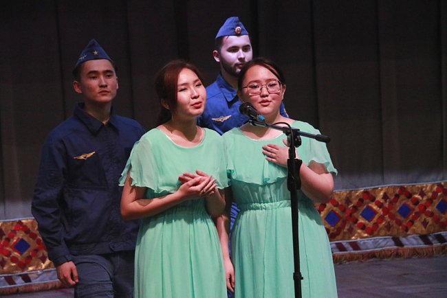 For Victory Day: a big concert was held at KRSU «Let's bow to those great years!»