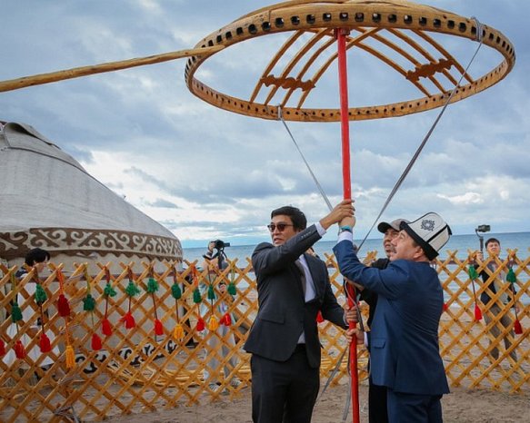 A Russian-Kyrgyz educational fair was held in Issyk-Kul