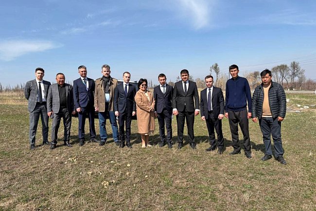 New campus KRSU: the Russian delegation inspected the site for construction