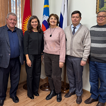 Visit to the Kyrgyz-Russian Slavic University