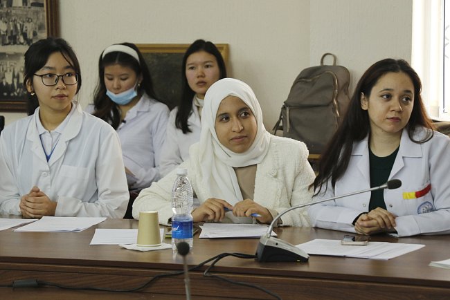 Young scientists spoke about English-language medical education in Kyrgyzstan