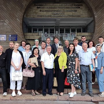 A meeting was held at KRSU with representatives of the public of Kyrgyzstan