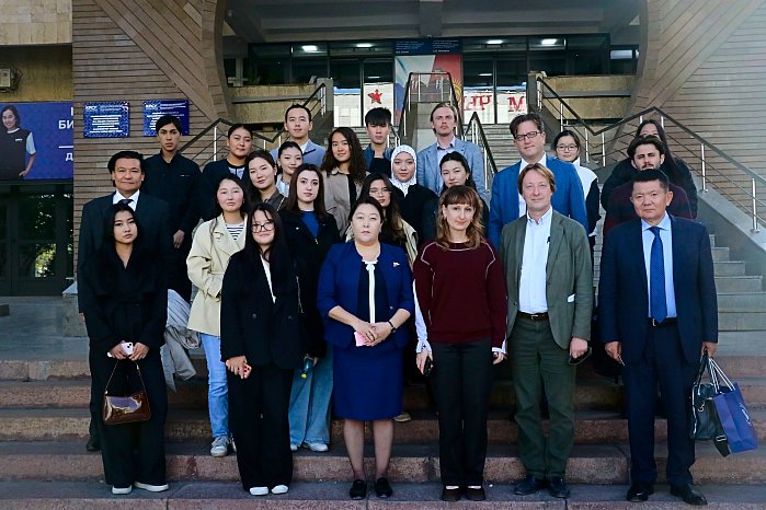 Central Asia in world politics: a guest lecture took place at KRSU
