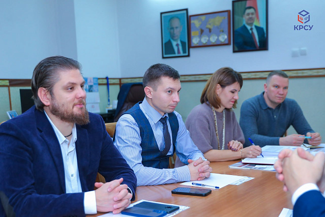 Руководство КРСУ встретилось с делегацией Совета МПА СНГ