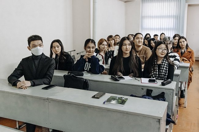 KRSU students were told about the donation of blood and its components