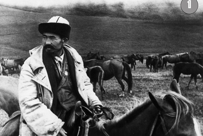 История Киргизской ССР в фотографиях: счастливый билет в прошлое