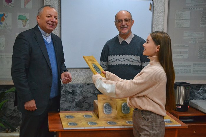 Books donated to the university