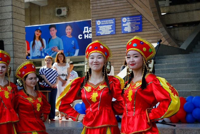 Festival of Russian culture in KRSU: traditions, art and friendship of peoples
