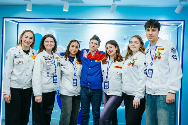 Student medical team KRSU at the All-Russian Medical Career Forum in Irkutsk