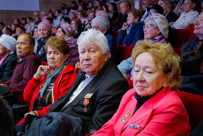 A concert of the Ensemble of the Russian Black Sea Fleet took place at KRSU