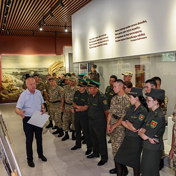 An exhibition has opened at the Cholponbai Tuleberdiev Museum «There is no death for the heroes of Brest!»