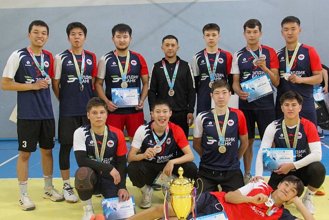 Men's volleyball team KRSU — silver medalists of the Universiade!