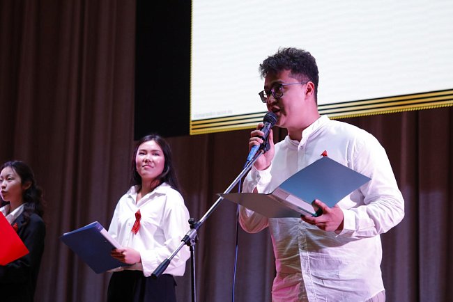 The festival of student creativity «Let's bow to those great years» was held at KRSU