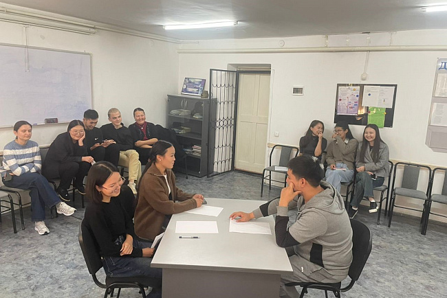 Тренинги для студентов юристов-клиницистов КРСУ