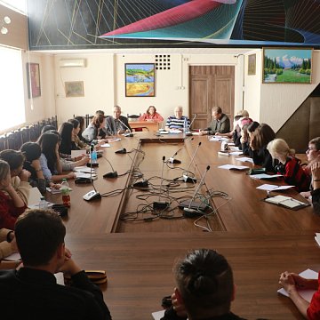 KRSU students and teachers deepened their knowledge of semiotics