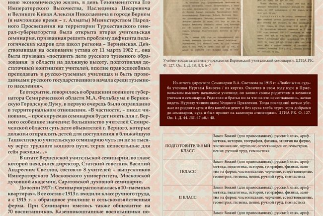 Virtual exhibition about the history of Russian education