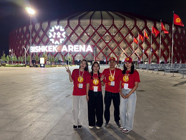 KRSU students became part of the opening of the VI World Nomad Games