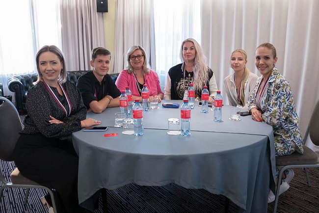 At the Moscow design accelerator for young compatriots