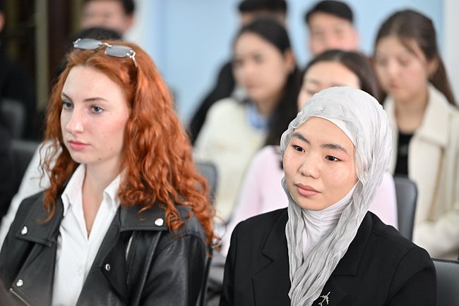 KRSU students got acquainted with the activities of the Central Election Commission of the Kyrgyz Republic and the basics of electoral law