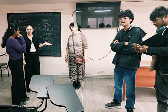 Pedagogical practice of master's students KRSU