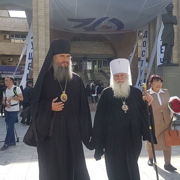 Metropolitan Vikenty and Bishop Savvaty took part in the panel discussion «Slavic University 2050: prospects and priorities»
